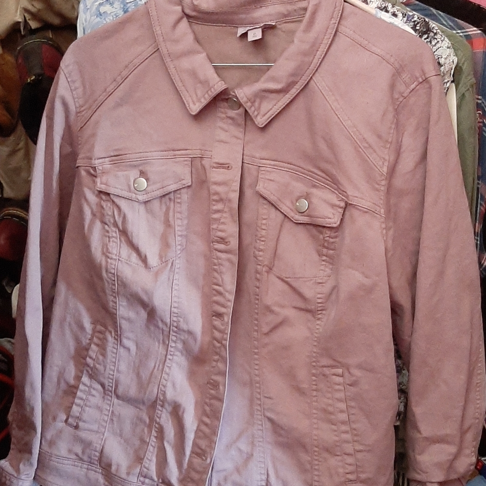 Purple Denim Jacket